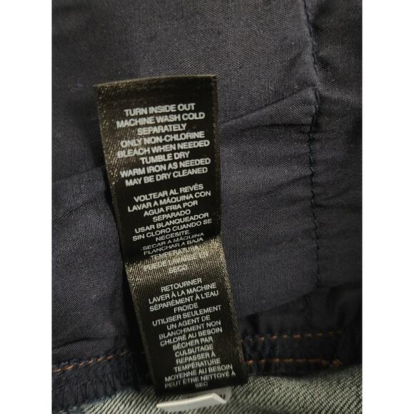 White House Black Market Women’s Dark Wash Boot Leg Denim Jeans Size 8R NWOT - Picture 6 of 11